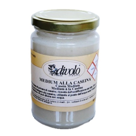 Medium alla caseina