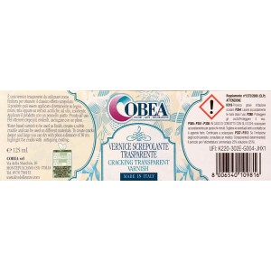 Vernice screpolante trasparente