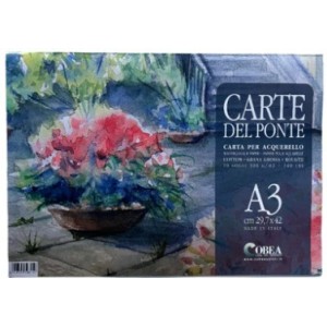 Album per acquerello A3 CARTA DEL PONTE 300 g/m^2