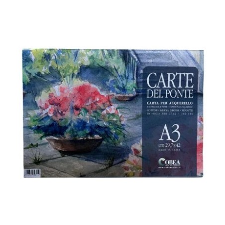 Album per acquerello A3 CARTA DEL PONTE 300 g/m^2