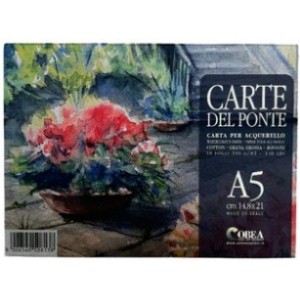 Album per acquerello A5 CARTA DEL PONTE 300 g/m^2