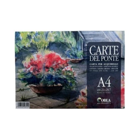 Album per acquerello A4 CARTA DEL PONTE 300 g/m^2