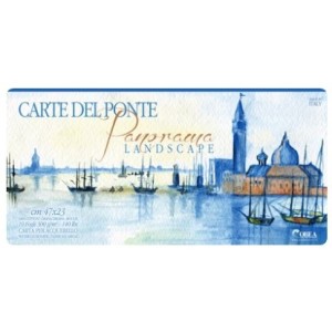 Album per acquerello Cm.47x23 PANORAMA - CARTA DEL PONTE 300 g/m^2
