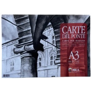 Album per Disegno A3 Cm.29.7x42 CARTA DEL PONTE 220 g/m^2