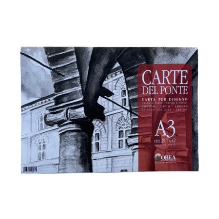 Album per Disegno A3 Cm.29.7x42 CARTA DEL PONTE 220 g/m^2