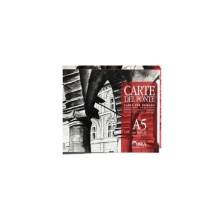 Album per Disegno A5 Cm.14.8x21 CARTA DEL PONTE 220 g/m^2