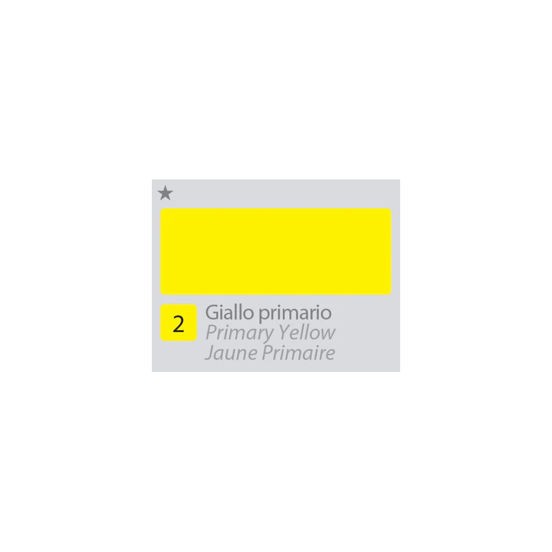 BETACOLOR Colore Acrilico Fine Giallo Primario