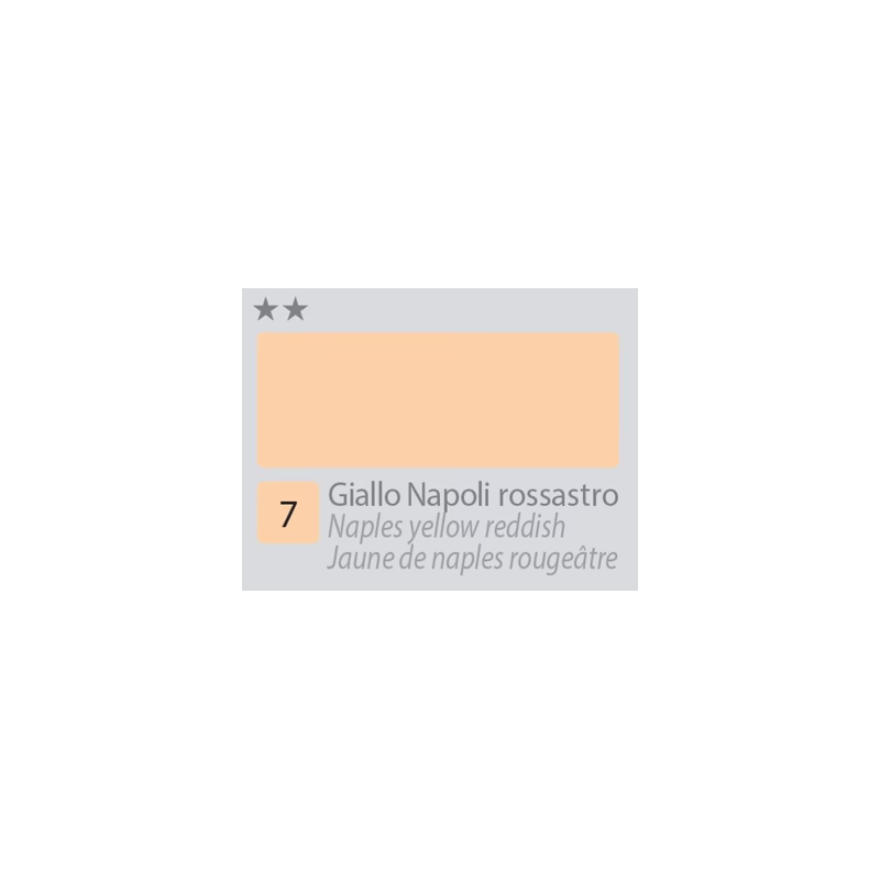 BETACOLOR Colore Acrilico Fine Giallo Napoli Rossastro