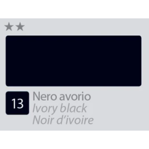 BETACOLOR Colore Acrilico Fine Nero Avorio