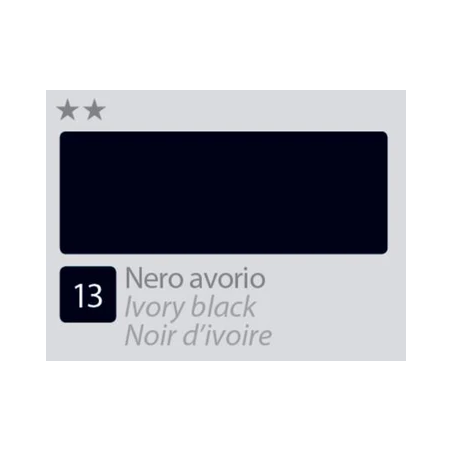 BETACOLOR Colore Acrilico Fine Nero Avorio