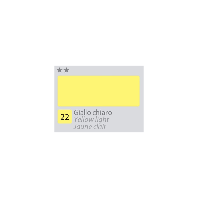 BETACOLOR Colore Acrilico Fine Giallo Chiaro