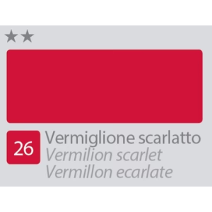 BETACOLOR Colore Acrilico Fine Vermiglione Scarlatto