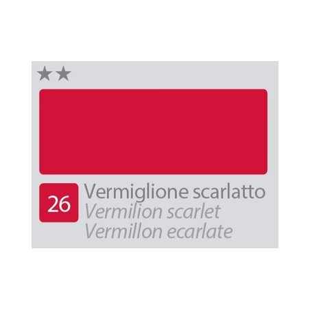 BETACOLOR Colore Acrilico Fine Vermiglione Scarlatto