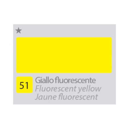 BETACOLOR Colore Acrilico Fine Giallo Fluorescente