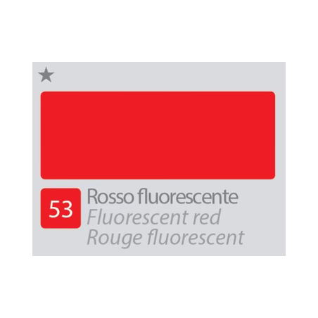 BETACOLOR Colore Acrilico Fine Rosso Fluorescente