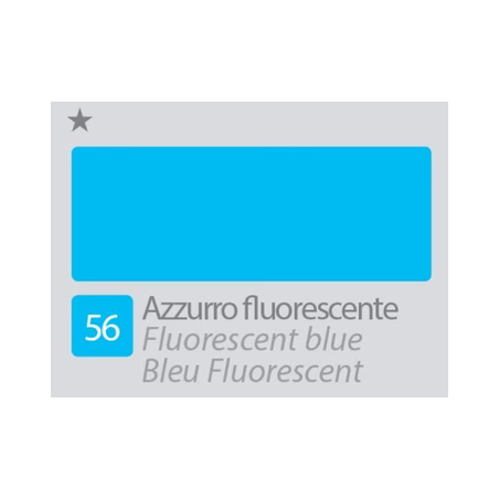 BETACOLOR Colore Acrilico Fine Azzurro Fluorescente