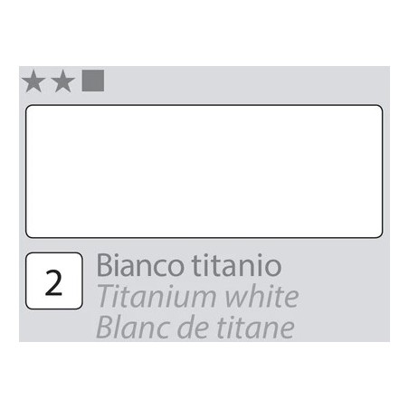ACCADEMIA Colore Ad Olio - Bianco Titanio (02)