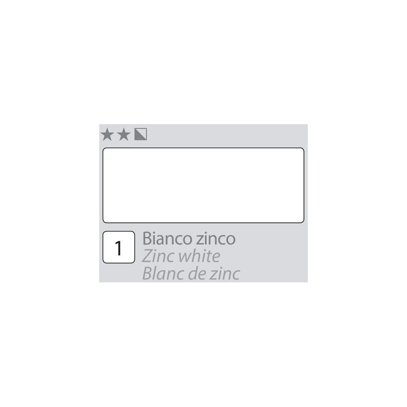 ACCADEMIA Colore Ad Olio - Bianco Zinco (01)