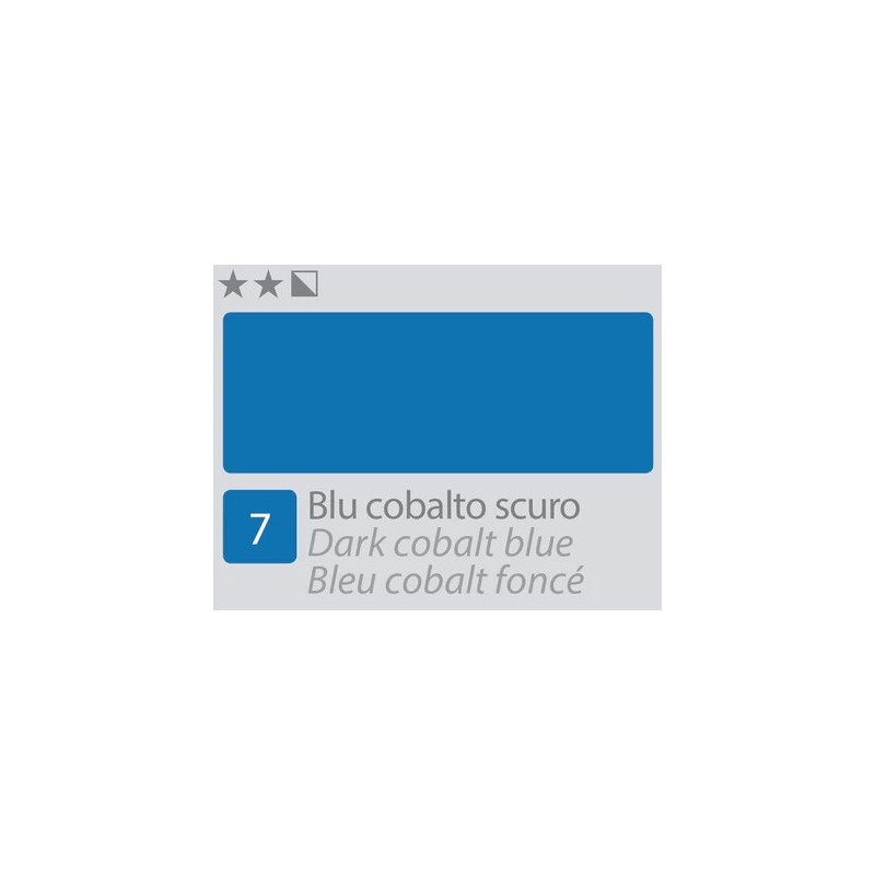 ACCADEMIA Colore Ad Olio - Blu Cobalto Scuro (07)