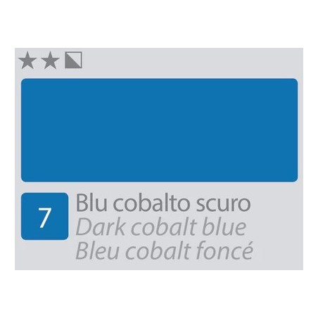 ACCADEMIA Colore Ad Olio - Blu Cobalto Scuro (07)