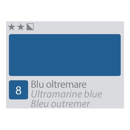 ACCADEMIA Colore Ad Olio - Blu Oltremare (08)