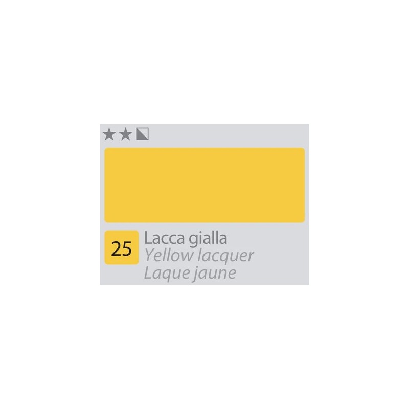 ACCADEMIA Colore Ad Olio - Lacca Gialla (25)