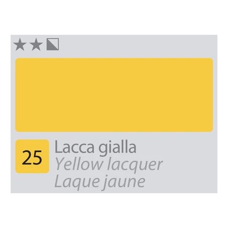 ACCADEMIA Colore Ad Olio - Lacca Gialla (25)