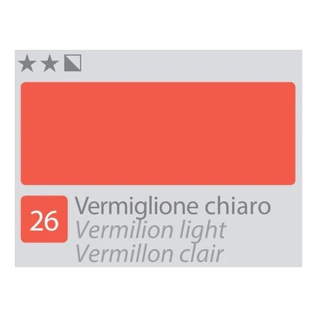 ACCADEMIA Colore Ad Olio - Vermiglione Chiaro (26)