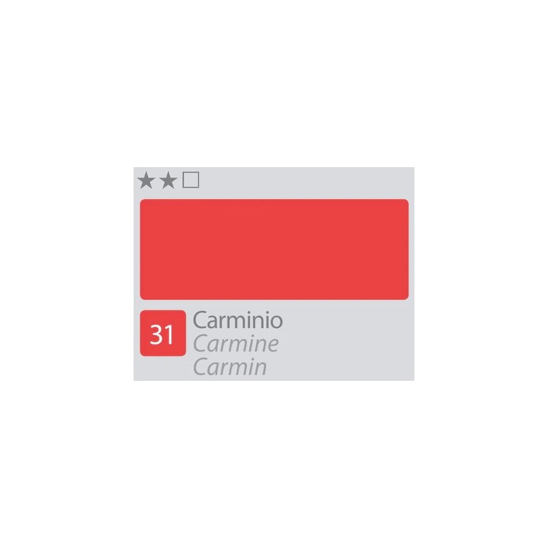 ACCADEMIA Colore Ad Olio - Carminio (31)