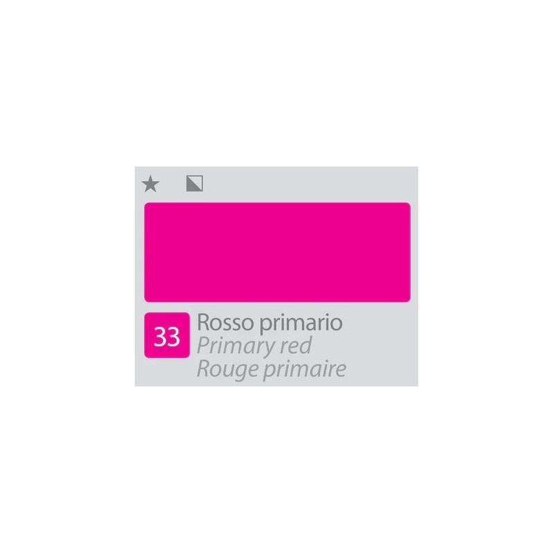 ACCADEMIA Colore Ad Olio - Rosso Primario (33)