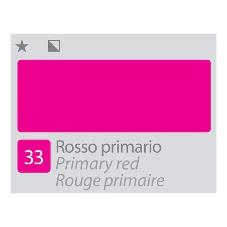 ACCADEMIA Colore Ad Olio - Rosso Primario (33)