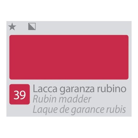 ACCADEMIA Colore Ad Olio - Lacca Garanza Rubino (39)