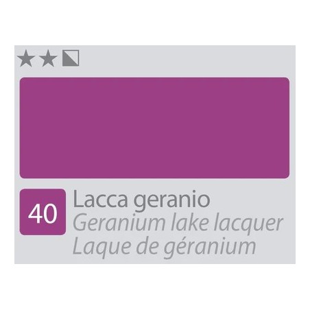ACCADEMIA Colore Ad Olio - Lacca Geranio (40)