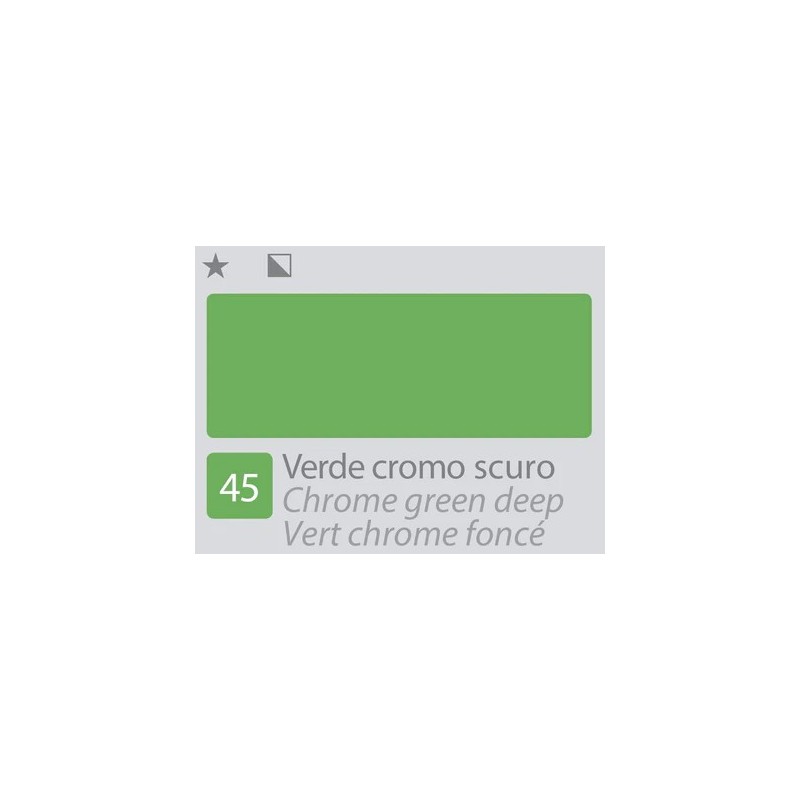 ACCADEMIA Colore Ad Olio - Verde Cromo Scuro (45)