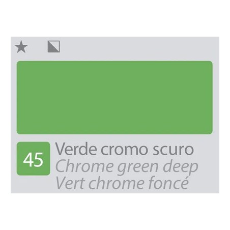 ACCADEMIA Colore Ad Olio - Verde Cromo Scuro (45)