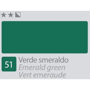 ACCADEMIA Colore Ad Olio - Verde Smeraldo (51)