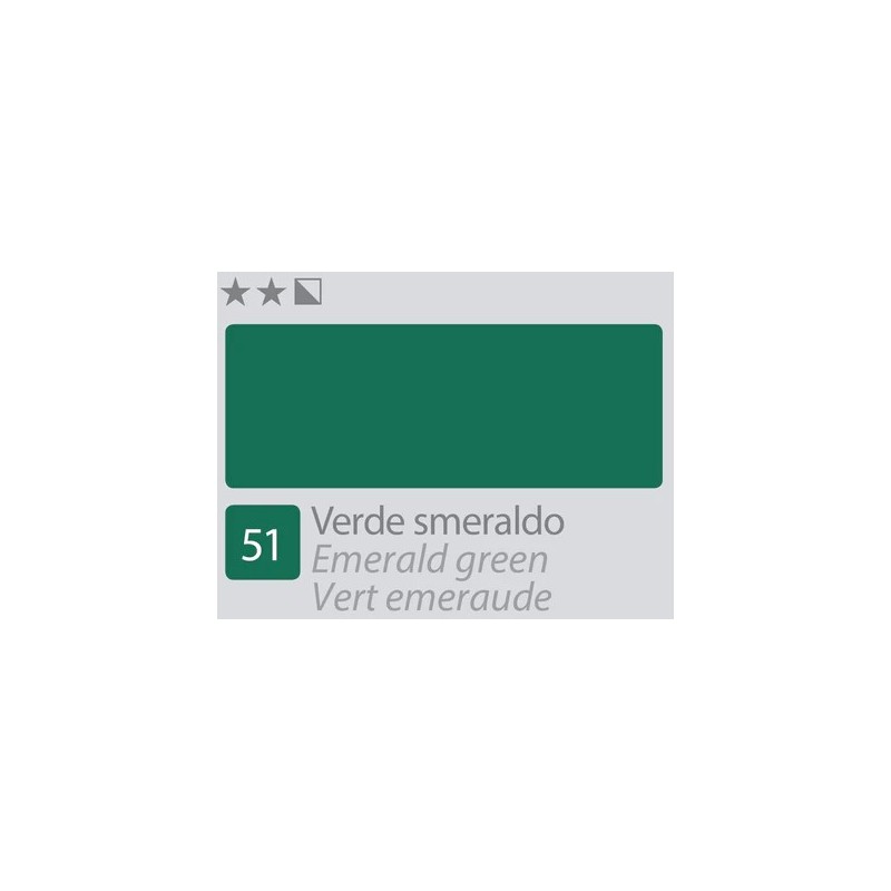 ACCADEMIA Colore Ad Olio - Verde Smeraldo (51)