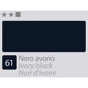 ACCADEMIA Colore Ad Olio - Nero Avorio (61)