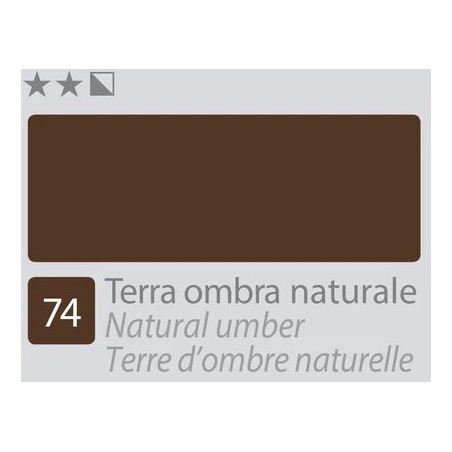 ACCADEMIA Colore Ad Olio - Terra Ombra Naturale (74)