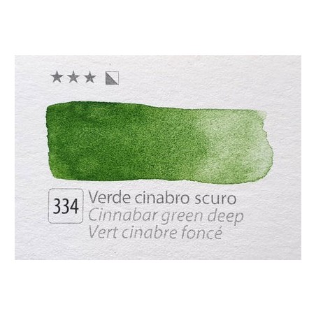 Acquarelli Di Volo - Verde Cinabro Scuro (334)