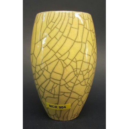 Mcr904 Cristallina Craclè Raku Giallo chiaro