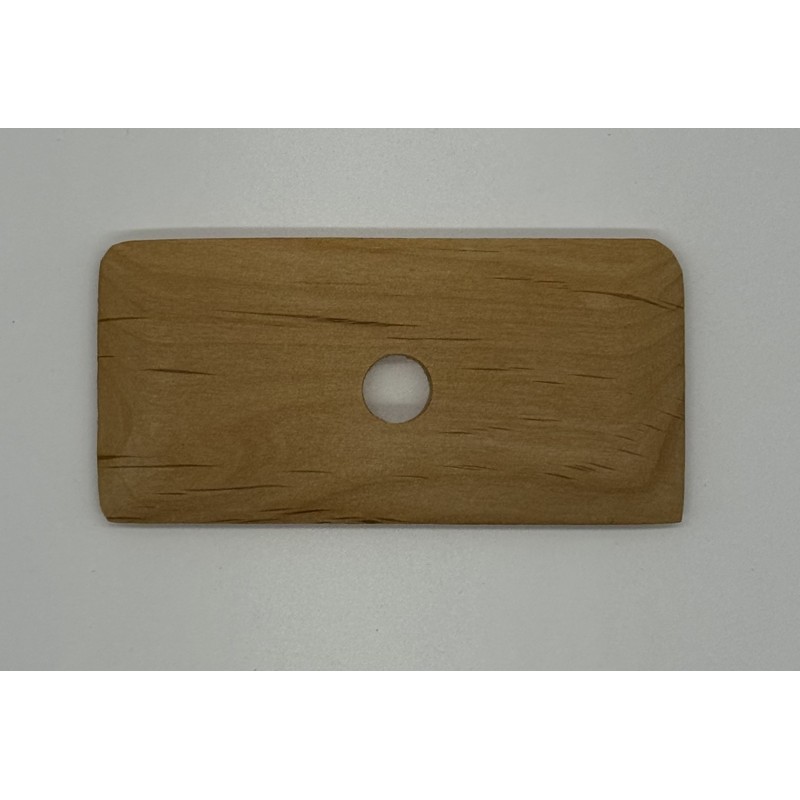 TWc-26/6 Spatola legno duro per ceramica cm.10,5x5