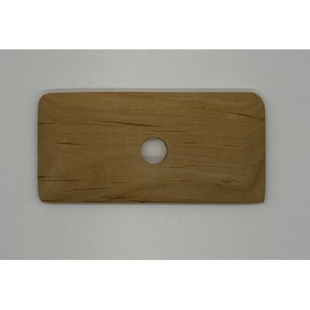 TWc-26/6 Spatola legno duro per ceramica cm.10,5x5