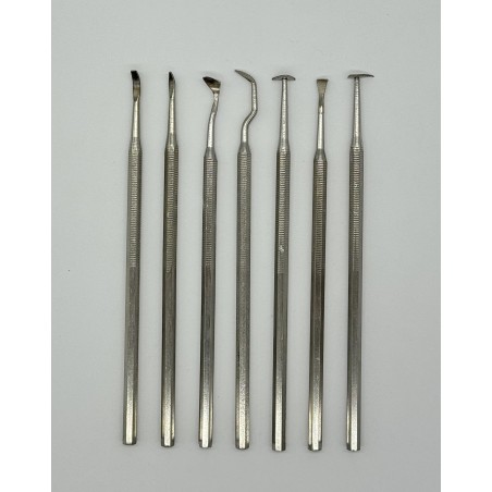 CW0882 Set 7 pz utensili per modellazione 14,5 cm