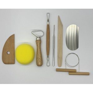 TW_C53 Kit di 8 attrezzi per ceramica QUALITA'