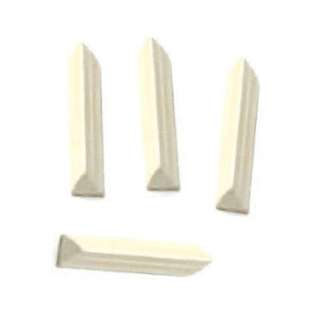 4.29B (conf.45 pz) Triangolini porcellana 1250 °C - mm.39x7