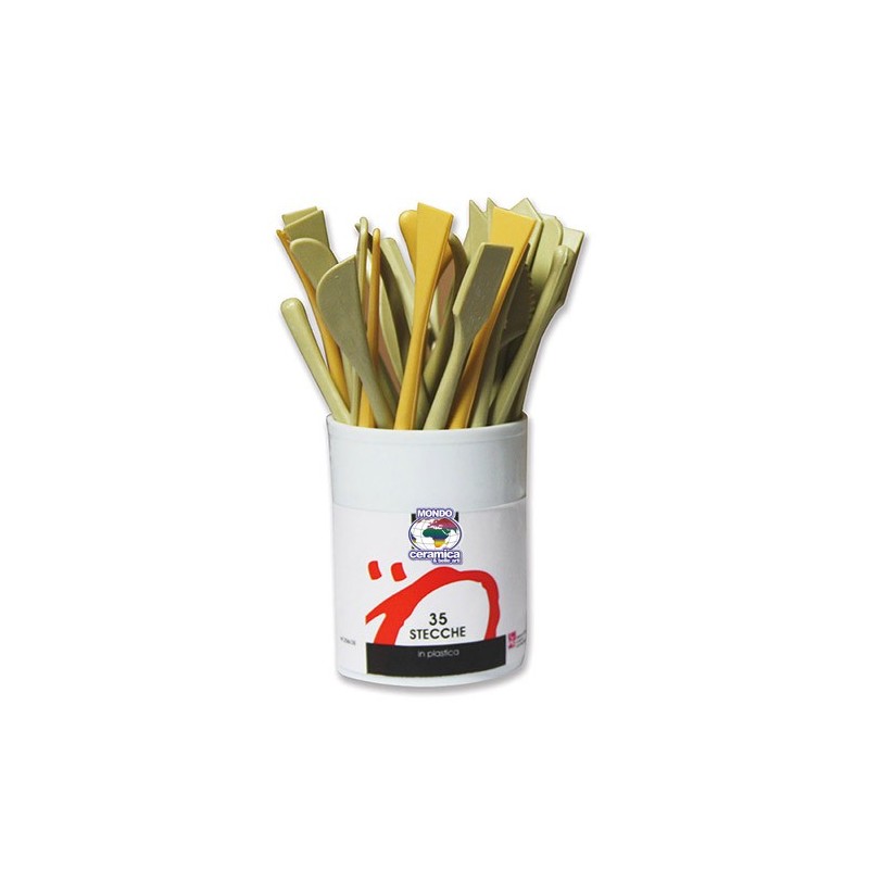 CW256/35 Barattolo 35 stecche in materiale acrilico cm.18