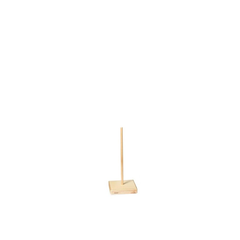cw11657 Base in legno per scultura cm.25