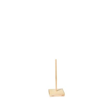 cw11657 Base in legno per scultura cm.25