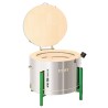 CB50plus (2,9kw-220v-1260°±30) Forno elettrico per ceramica